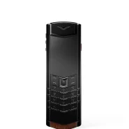 سیگنیچر اس پلاس Black Steel Calfskin Khaki Brown