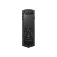 گوشی ورتو سیگنچر اس پلاس مدل چرم کروکدیل فول بلک _ SIGNATURE S+ BLACK STEEL ALLIGATOR SKIN – BASALT BLACK