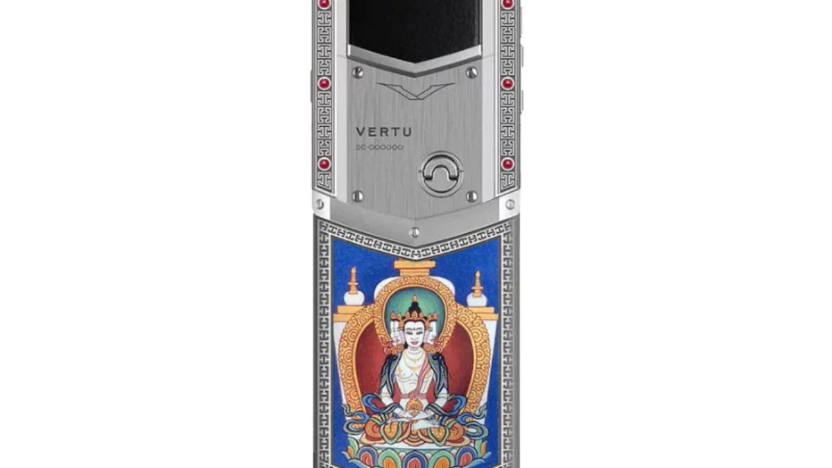 ورتو سیگنچر وی مدل VERTU SIGNATURE V THANGKA PHONE – PURE SILVER ورتو سیگنچر وی مدل VERTU SIGNATURE V THANGKA PHONE – PURE SILVER